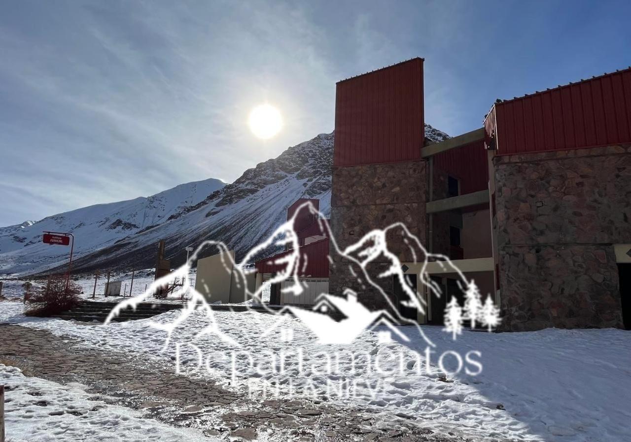Hermoso Departamento Frente A Las Montanas Los Penitentes Exterior foto