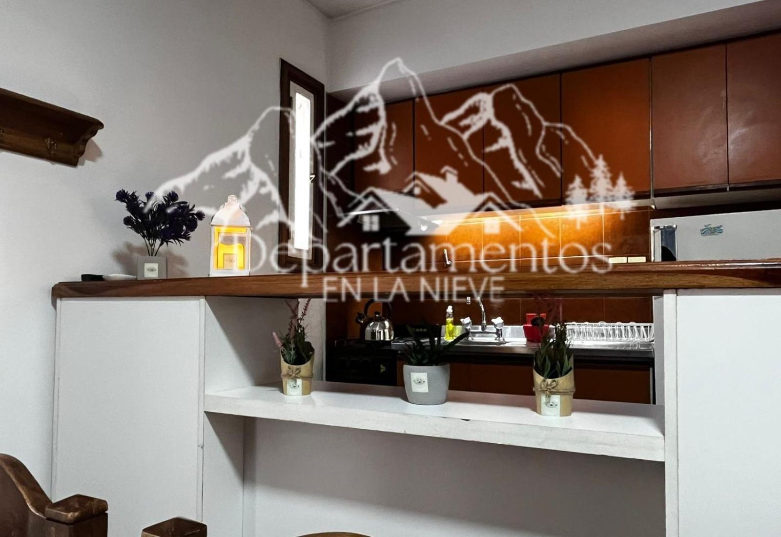 Hermoso Departamento Frente A Las Montanas Los Penitentes Exterior foto