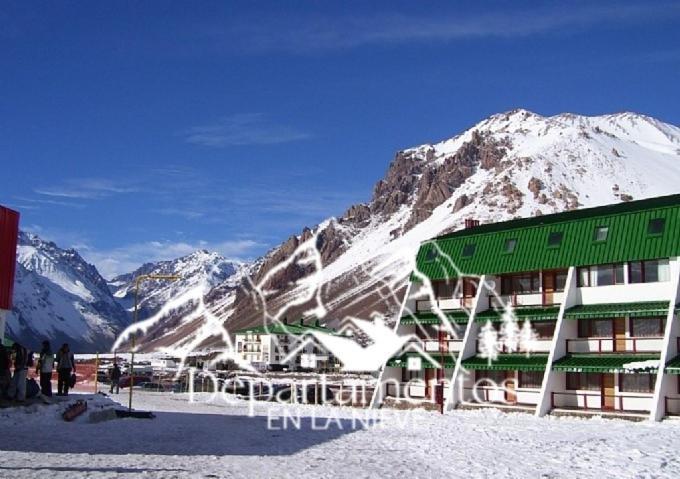 Hermoso Departamento Frente A Las Montanas Los Penitentes Exterior foto
